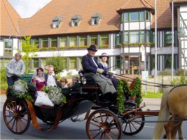 Vis-a-vis Hochzeitskutsche